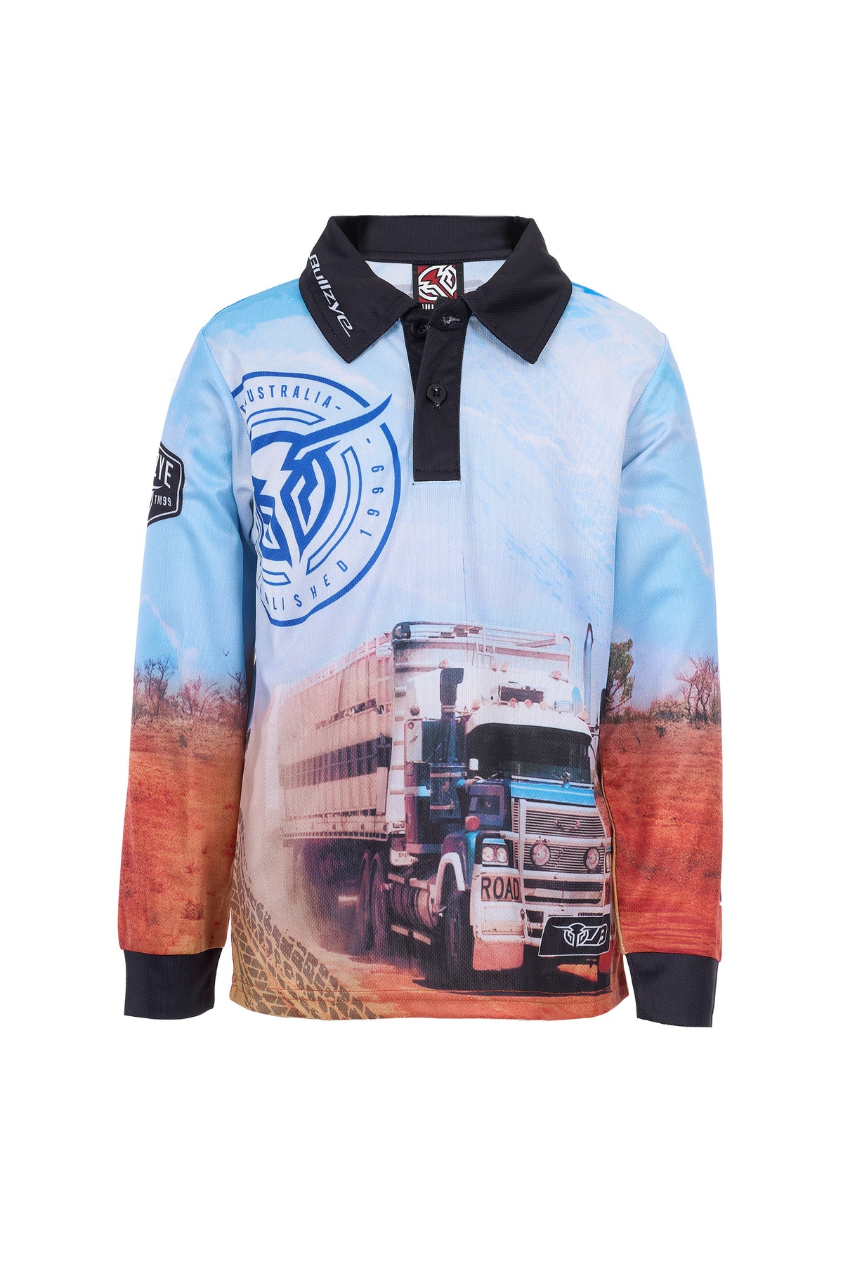 B6S3569661 Bullzye Boy's Roadie Long Sleeve Tee