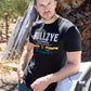 B6W1503509 Bullzye Men's Trademark Tee Black