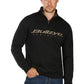 B6W1517504 Bullzye Men's Logo 1/4 Zip Pullover Black