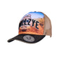 B6W1947CAP Bullzye Men's Blazin HP Trucker Cap