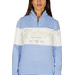B6W2597531 Bullzye Women's Kai 1/4 Zip Pullover Blue/Cream