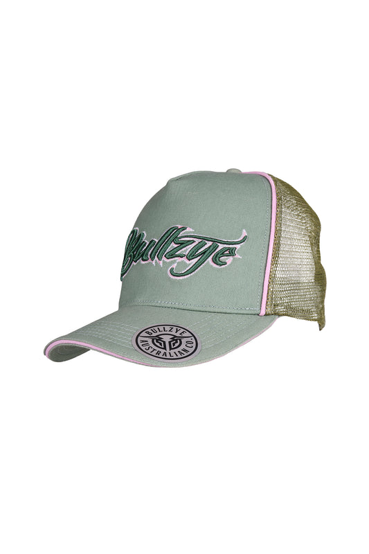 B6W2948CAP Bullzye Women's Rhea HP Trucker Cap