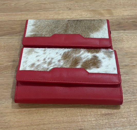 L69933RED Vegas Purse Leather Red