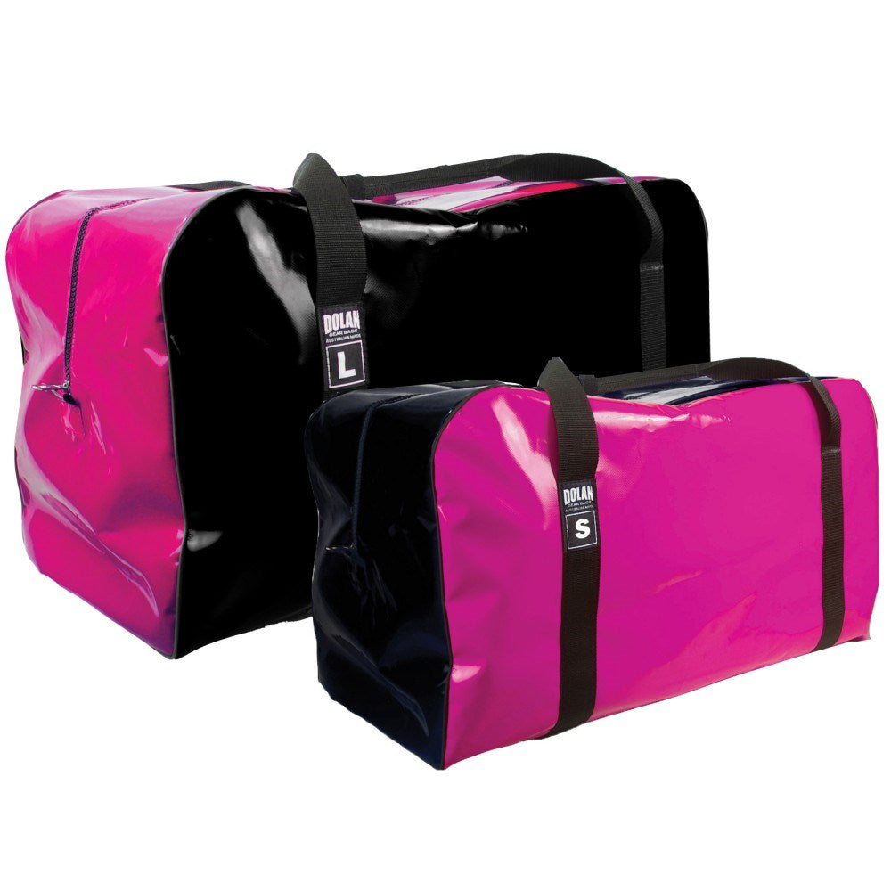 136800 Dolan PVC Gear Bag Black & Pink Small