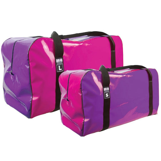 13839 Dolan PVC Gear Bag Purple & Pink Large