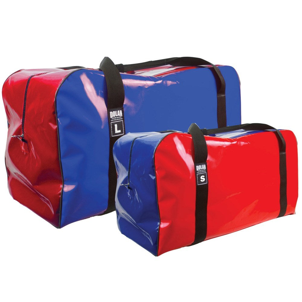 BAG3600LRD/BL Dolan PVC Gear Bag Red & Blue Large