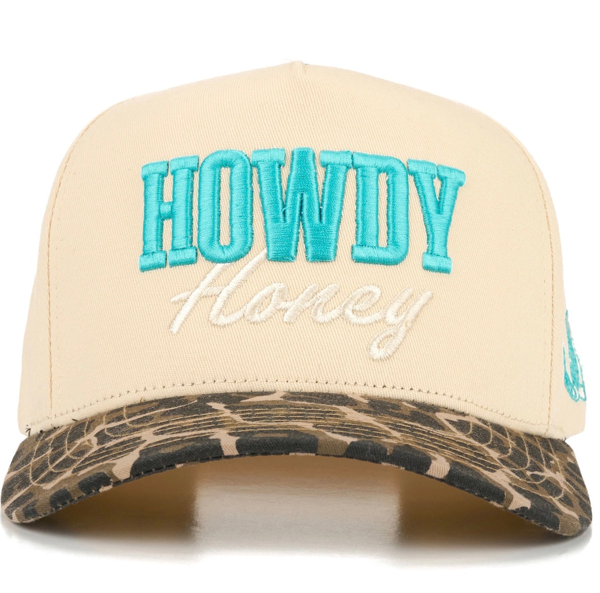 TCM0176LEOP Howdy Honey Embroidered Trucker Cap