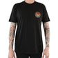 BCP1503002 Bullzye Men's Denim Black Tee