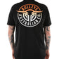 BCP1503002 Bullzye Men's Denim Black Tee
