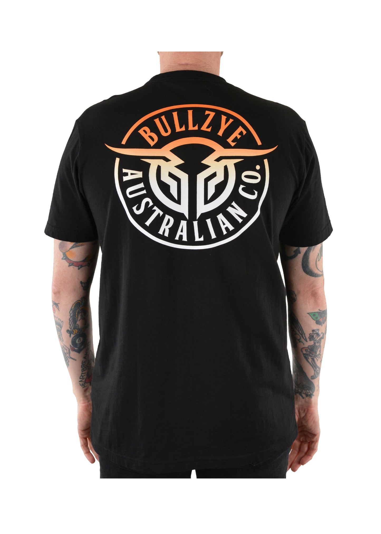 BCP1503002 Bullzye Men's Denim Black Tee