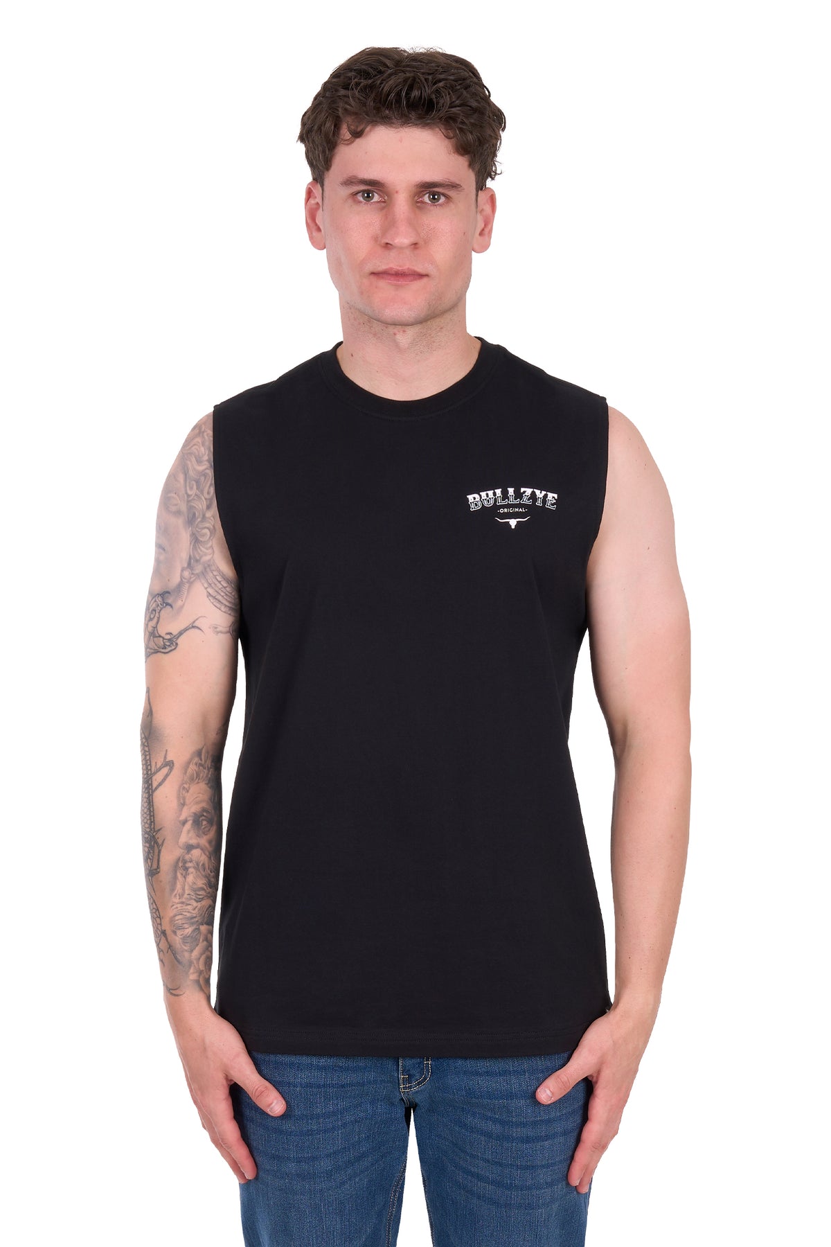 BCP1510655 Bullzye Men’s Mateo Muscle Tank Black