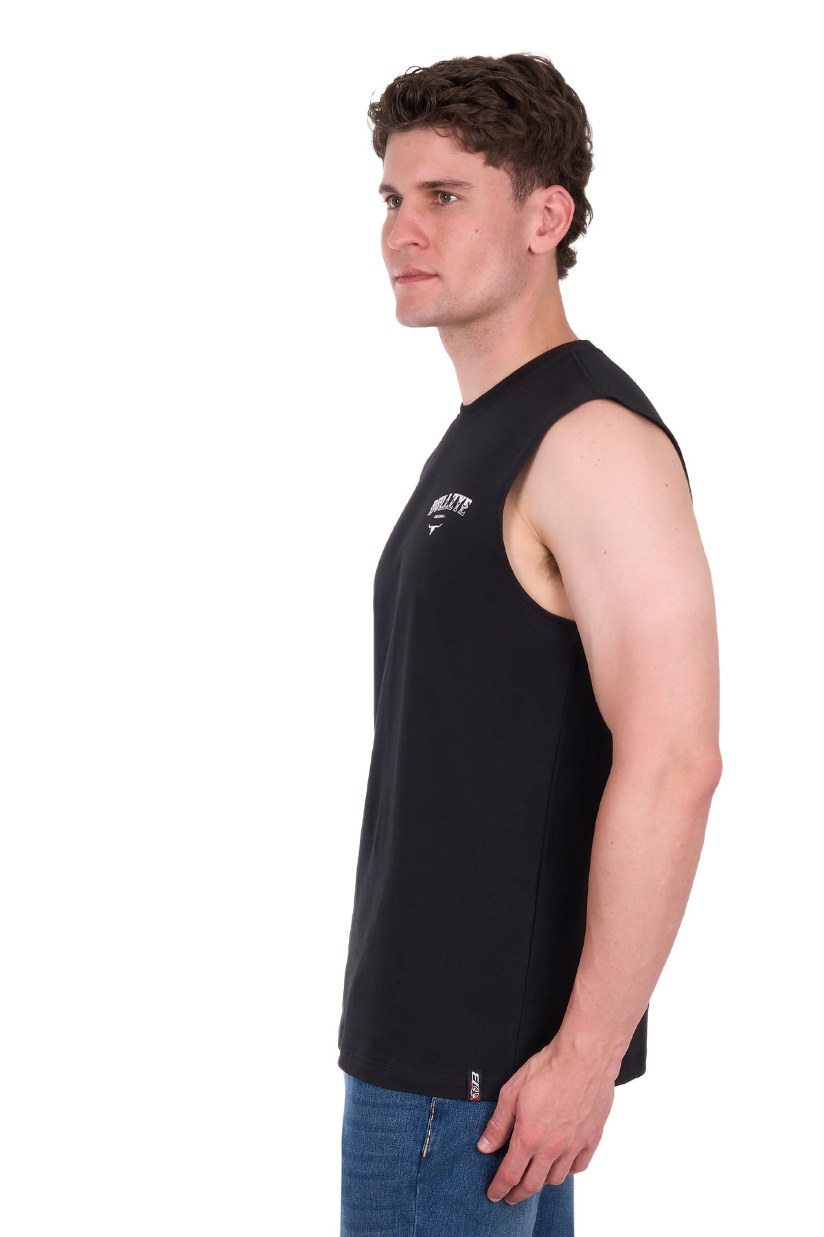 BCP1510655 Bullzye Men’s Mateo Muscle Tank Black