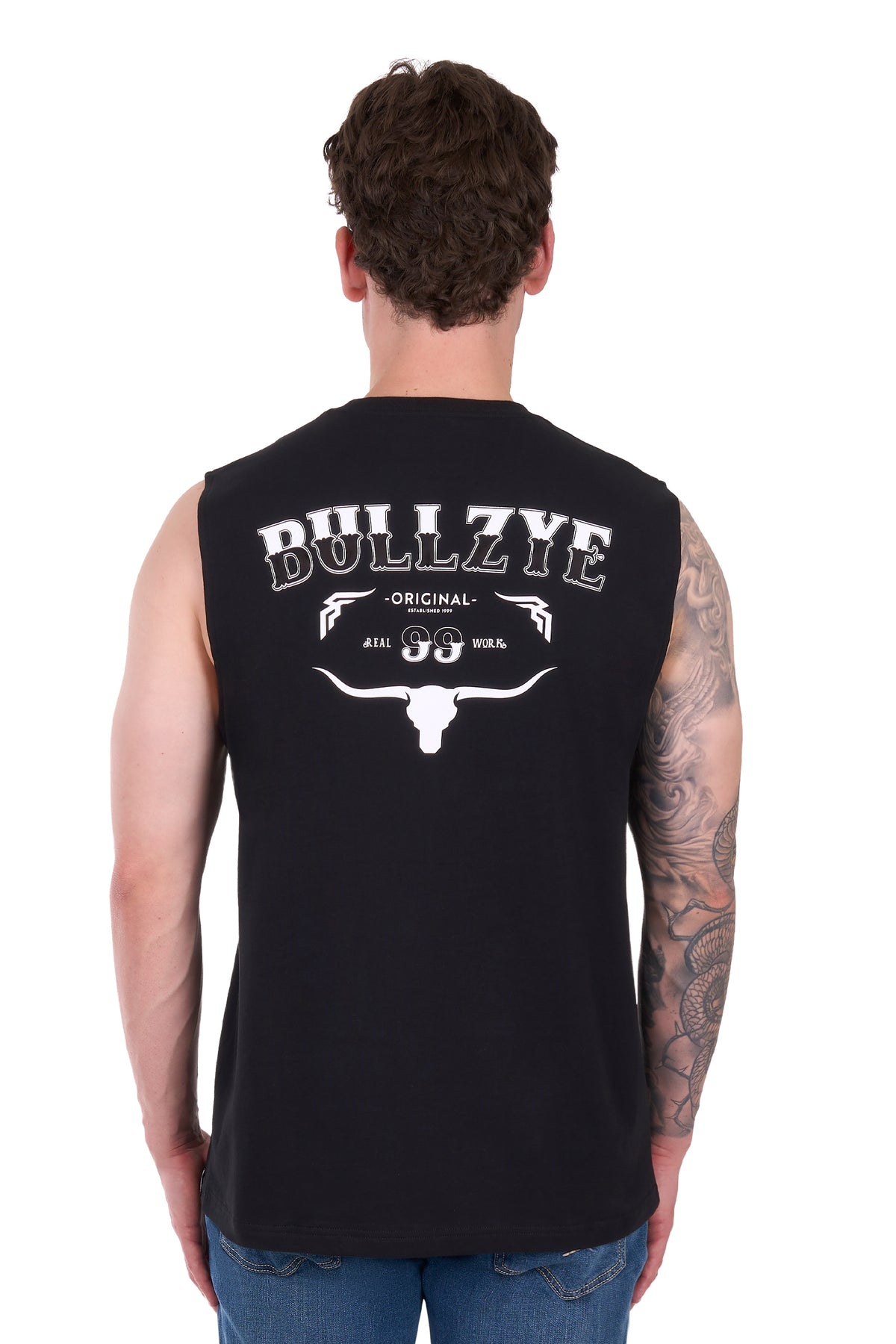 BCP1510655 Bullzye Men’s Mateo Muscle Tank Black