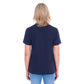 TCP2515105 Thomas Cook Women’s V neck tee Rose Navy