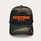 YSCAP24 STETSON TRUCKER CAP CAMO