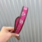 9714300 Roper Girl's Belt 1.1/4 PU leather Embroidered Horseshoes & Lassos Pink