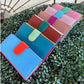 AE4113 Colour Drop Leather Purse