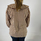 LJC5378 LJC Birdie Cotton Shirt - Chocolate Gingham