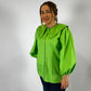 LJC5372 LJC Birdie Cotton Shirt - Lime Green
