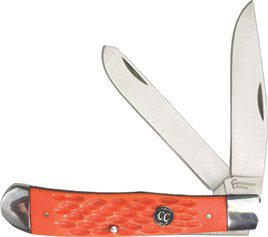 CC0002JOD Cattlemans Cutlery Signature Trapper Orange