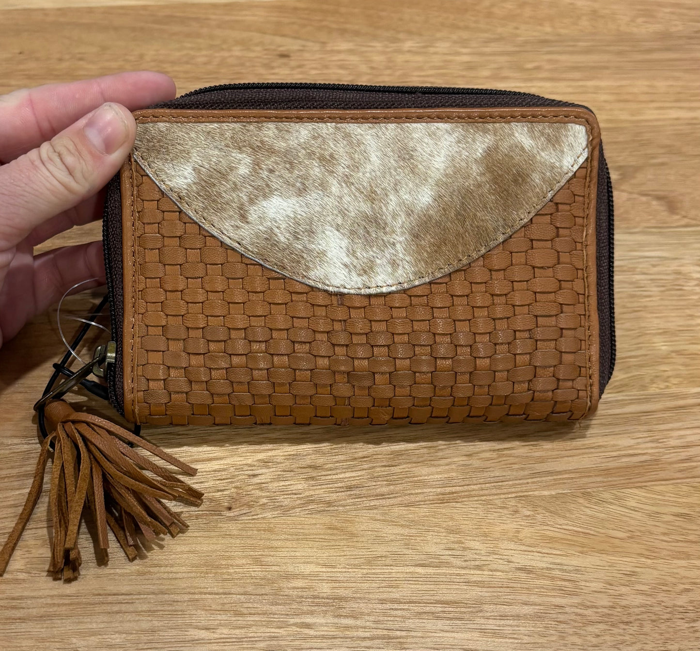 WH70073 Charlotte Hide Purse Tan