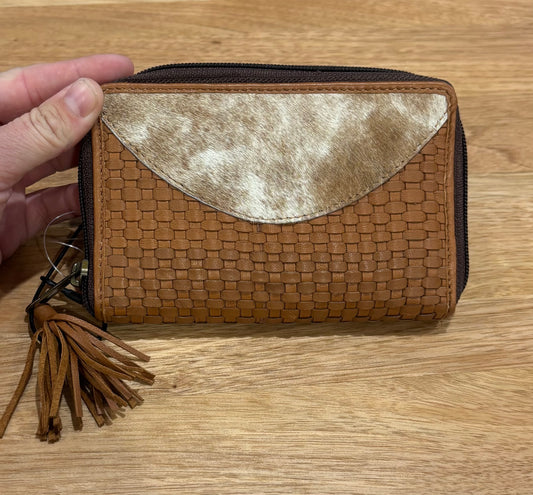 WH70073 Charlotte Hide Purse Tan