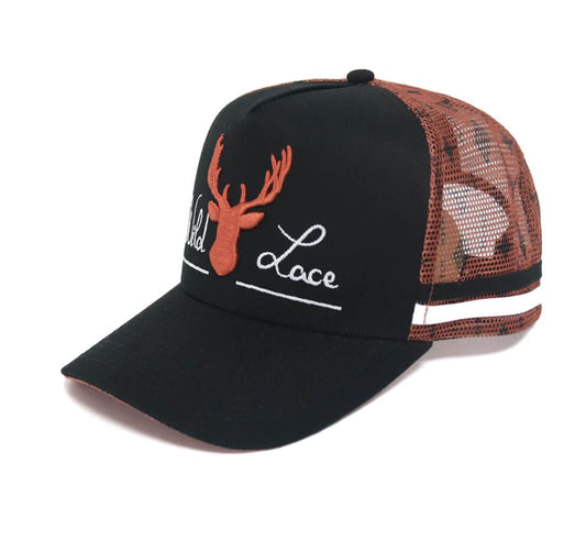 103009 Wild Lace Women's Wild Fire Trucker Cap