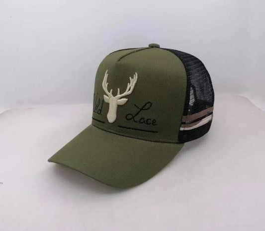 WL03 Wild Lace Camo Trucker Cap