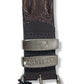 BL73DB Boss Cocky Crocky Genuine leather Crocodile Belt Brown