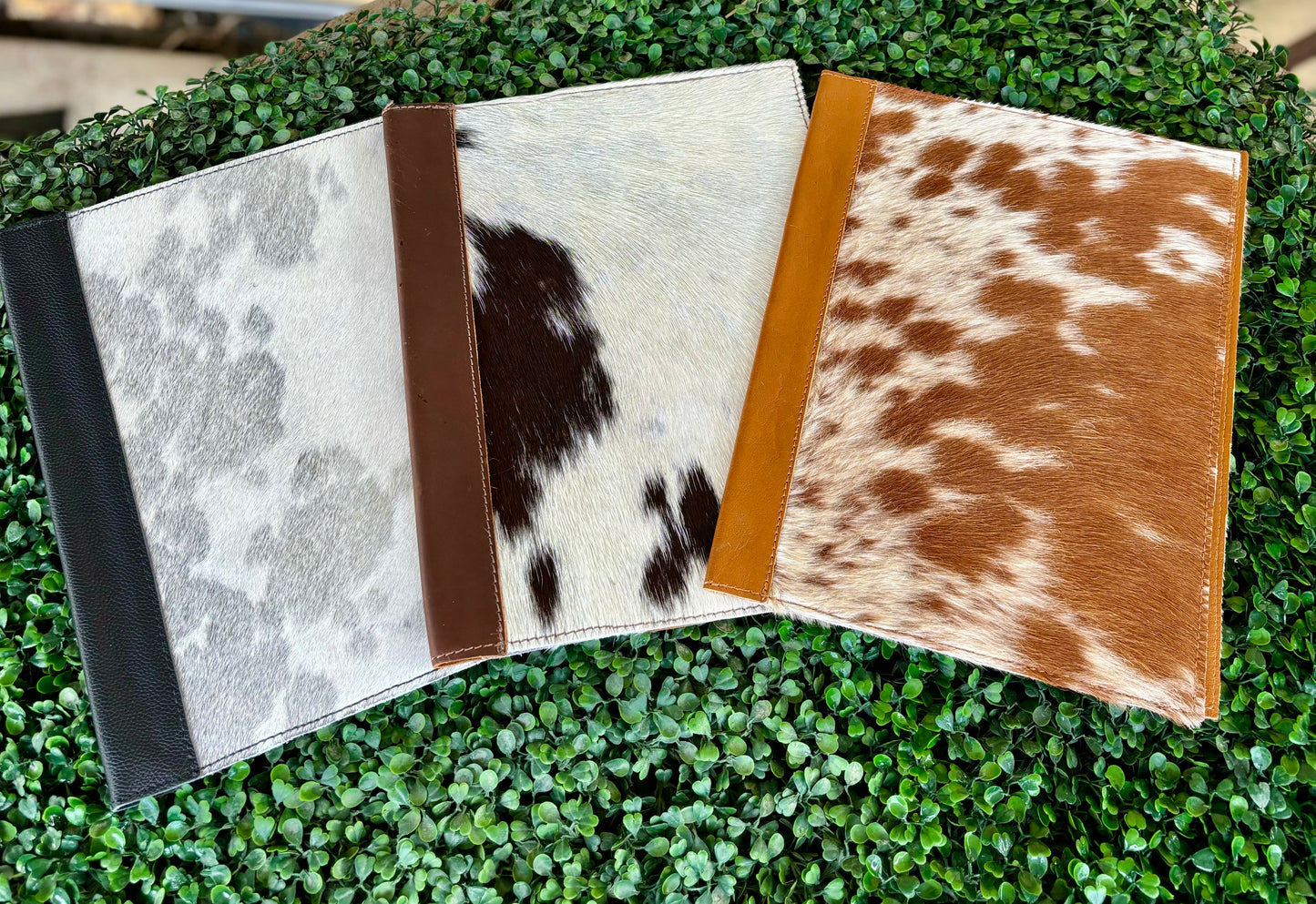 AE9097 Cow Hide Notebook Cover