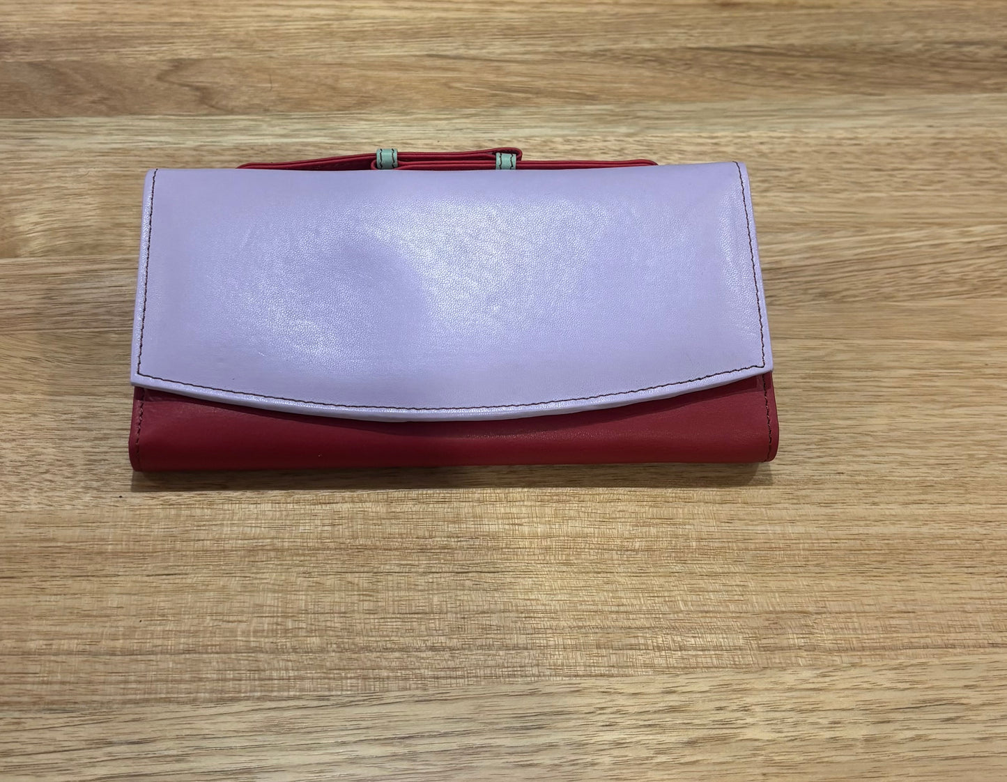 AE4110 Vivi Colour Drop Leather Purse