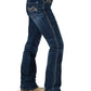 C01-JEPICB-MWH Cowgirl Tuff Women's Epic Jean's Regular Leg
