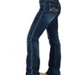 C01-JEPICB-MWH Cowgirl Tuff Women's Epic Jean's Regular Leg