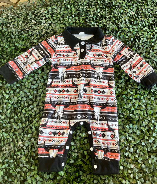 34677 Infant Aztec Grow Suit