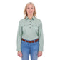 TCP2100106 Thomas Cook Women’s Stretch Drill LS Shirt Mint