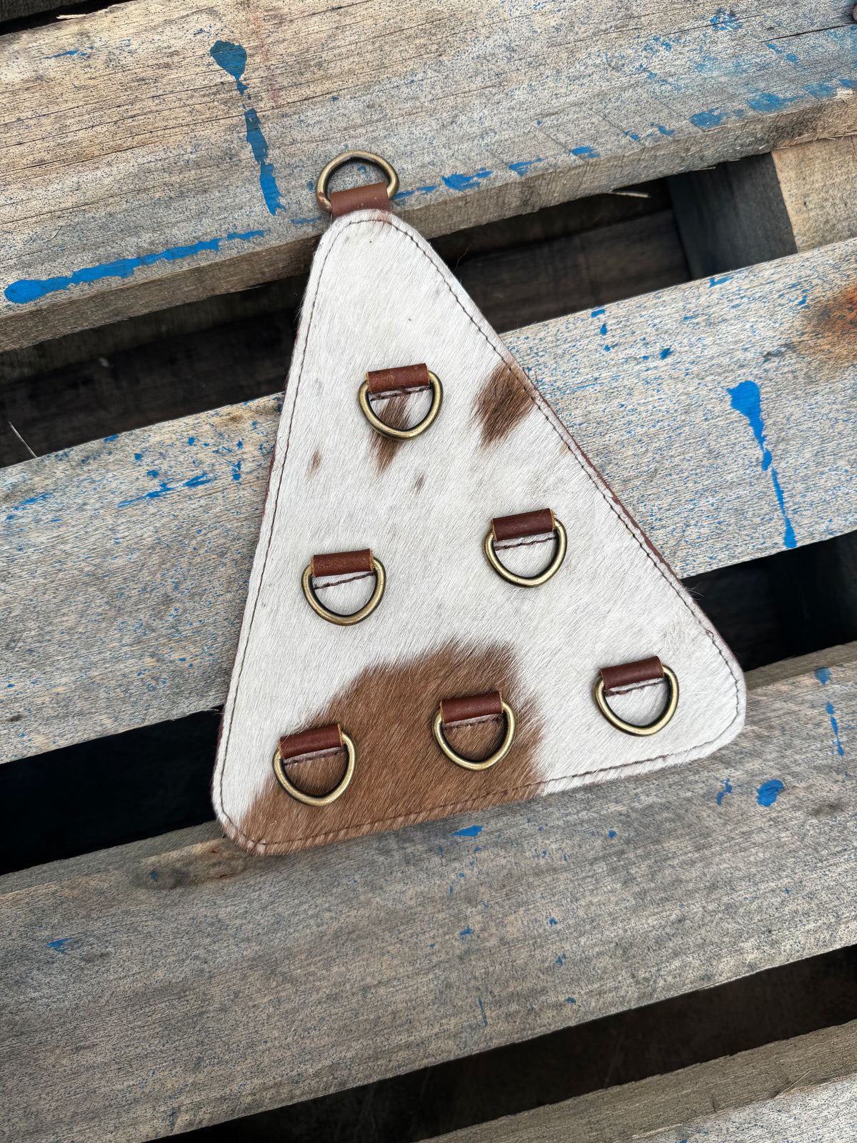 AR37299 Leather Hide Scarf holder