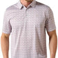 10071497 Ariat Men’s all round print Polo White Island