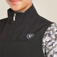 10020762 Ariat Women's New Team Softshell Vest Black