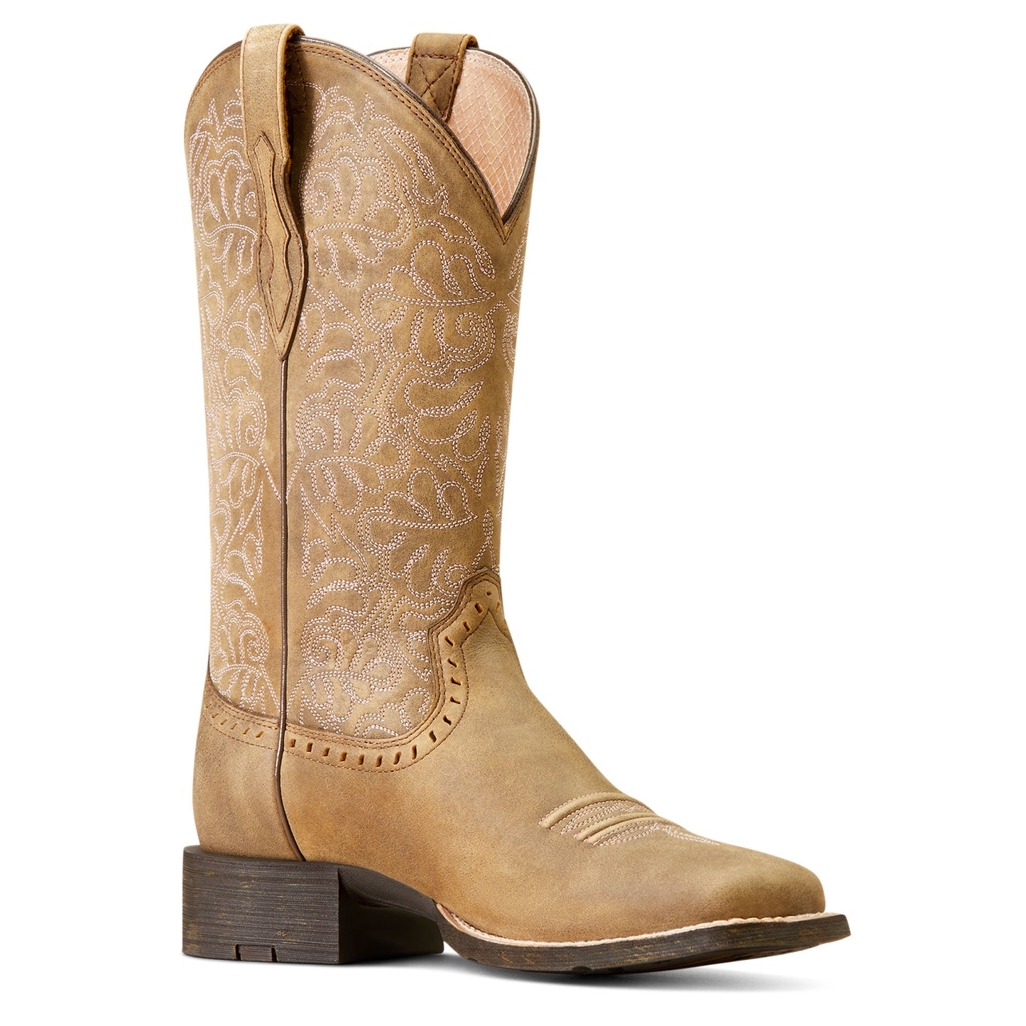 10019906 Ariat Women's Round Up Remuda Brown Bomber