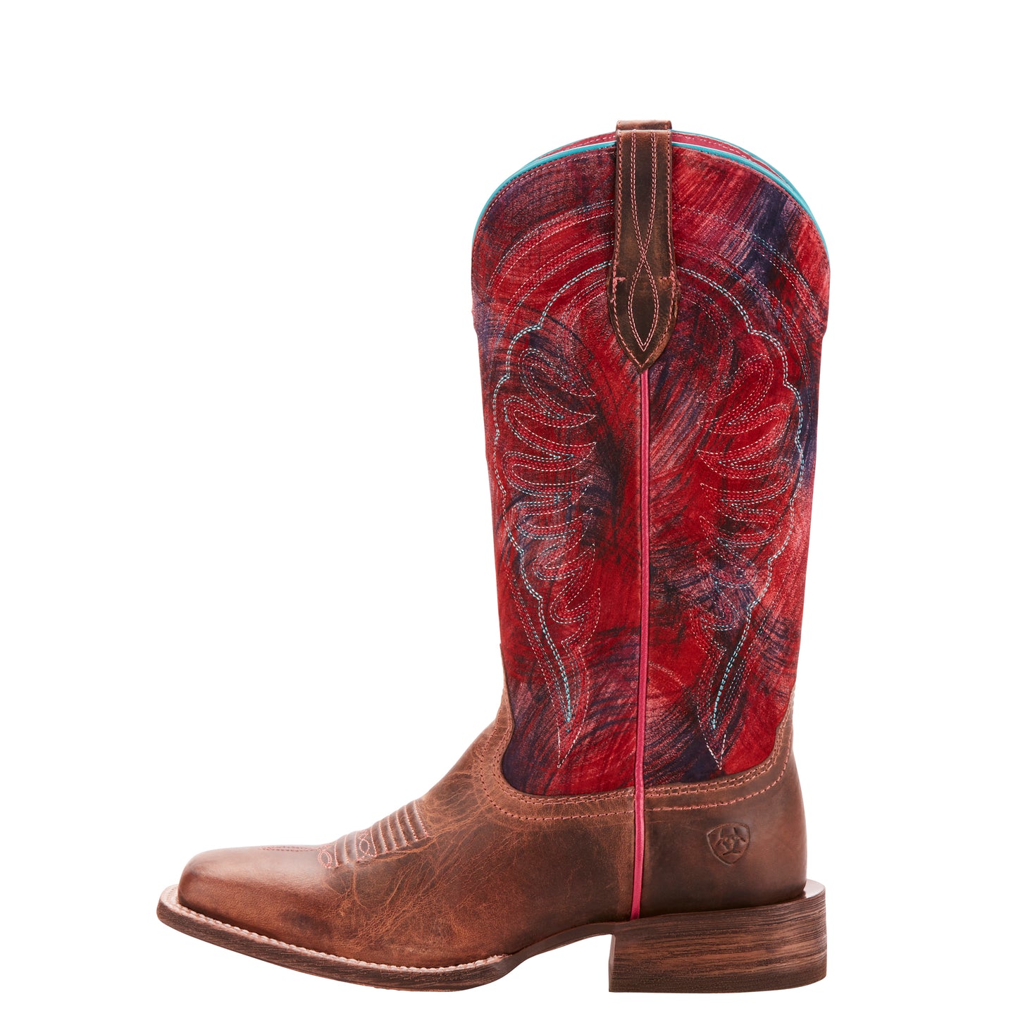 10025051 Ariat Women's Circiuit Shiloh Weathered Tan/Paint Brush Pink