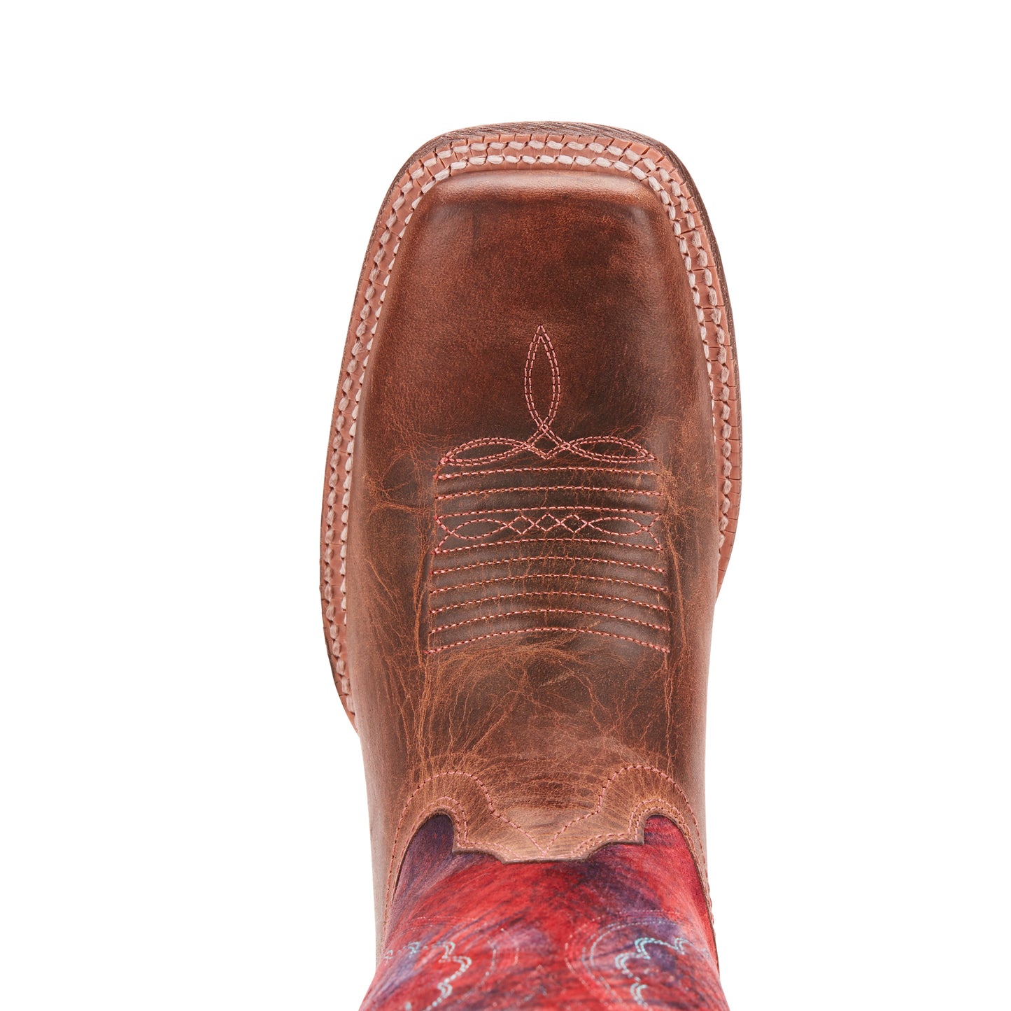 10025051 Ariat Women's Circiuit Shiloh Weathered Tan/Paint Brush Pink