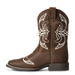 10029626 Ariat Youth Famous Distressed Brown