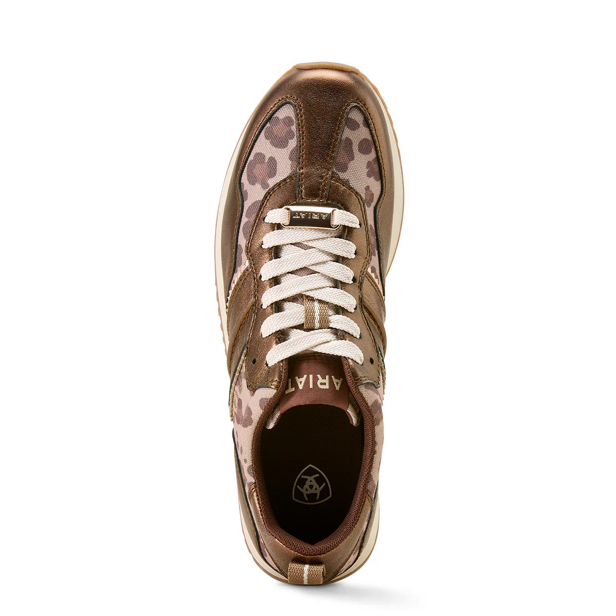 10074394 Ariat Women’s Ranch Runner Bronzed Leopard