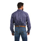 10036941 Ariat Men's WF Ludvig Classic LS Shirt Faded Navy