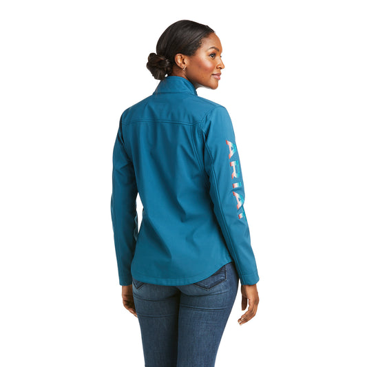 10037396 Ariat Women's Eurasian Teal Serape Jacket