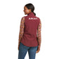 10037401 Ariat Women's Windsor Wine Softshell Vest