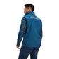 10041622 Ariat Men's Logo 2.0 Softshell Vest-MAJOLICA BLUE