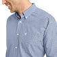 10042287 Ariat Mns Wrinkle Free Ellison Classic Fit Shirt True Navy