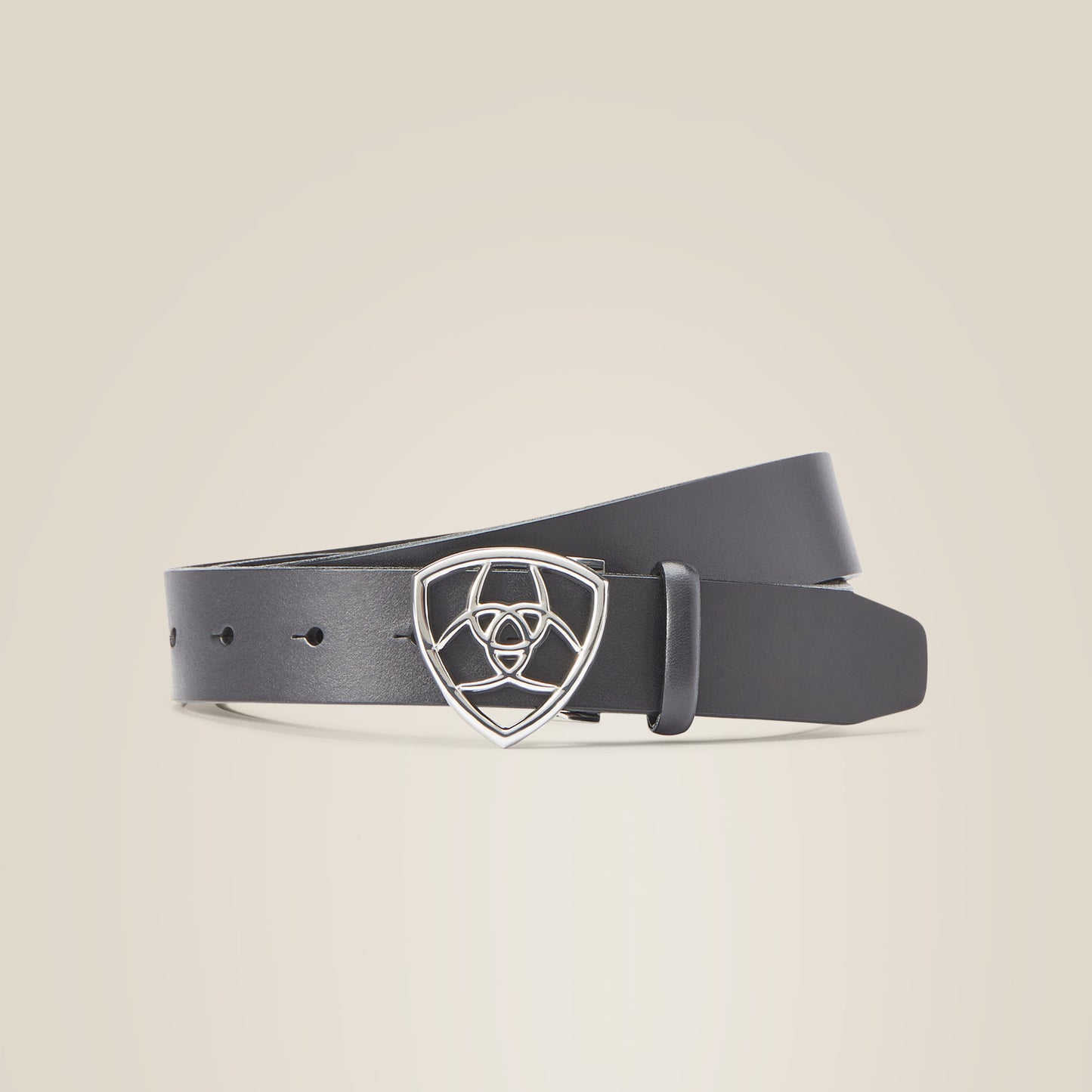 10043947 Ariat Unisex Shield Belt Black