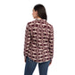 10041643 Ariat Wms Real Billie Jean L/S Shirt North Star Jacquard